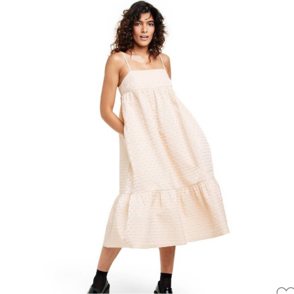 Women’s textured midi dress
